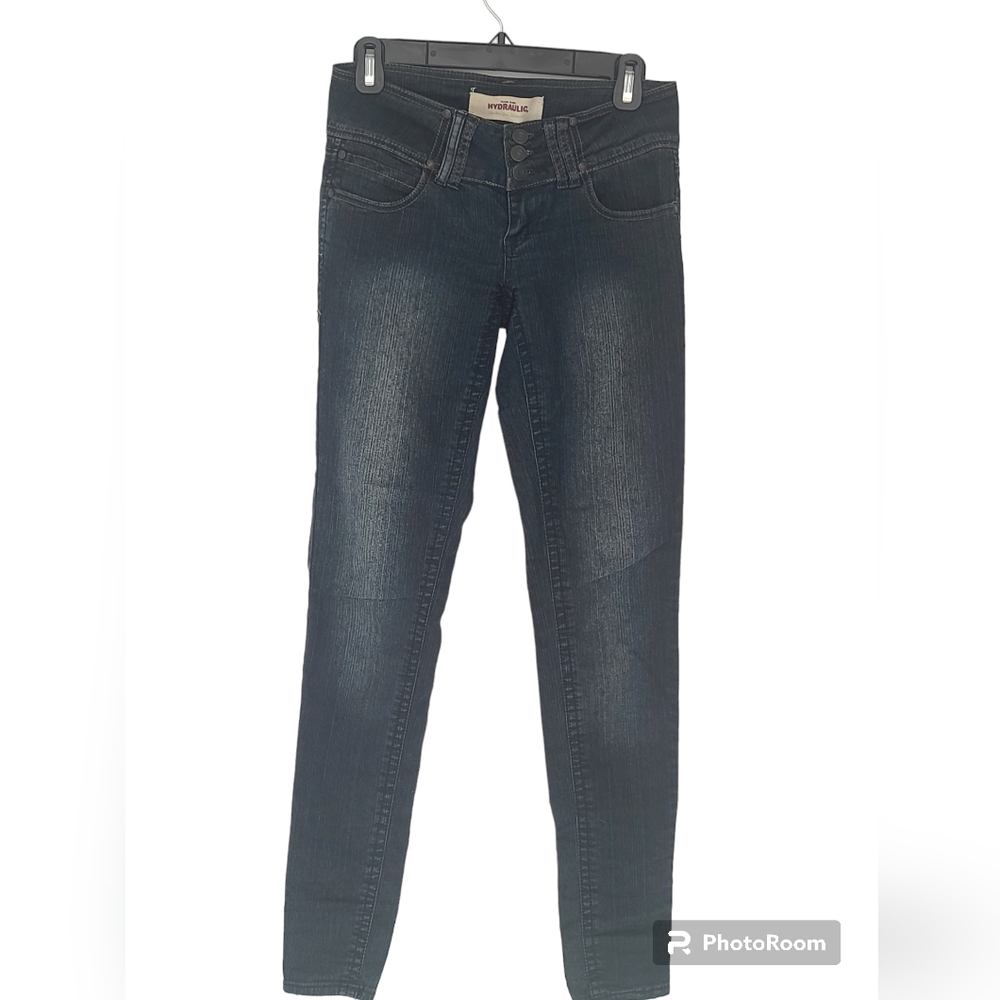 Y2K Hydraulic Junior Jeans Pants Size 3/4
